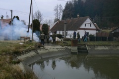 VÝLOV SPODNÍHO RYBNÍKA 25.3.2016