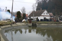 VÝLOV SPODNÍHO RYBNÍKA 25.3.2016