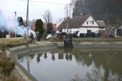 VÝLOV SPODNÍHO RYBNÍKA 25.3.2016