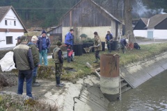 VÝLOV SPODNÍHO RYBNÍKA 25.3.2016