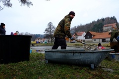 VÝLOV SPODNÍHO RYBNÍKA 25.3.2016