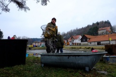 VÝLOV SPODNÍHO RYBNÍKA 25.3.2016
