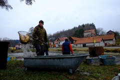 VÝLOV SPODNÍHO RYBNÍKA 25.3.2016
