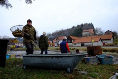VÝLOV SPODNÍHO RYBNÍKA 25.3.2016