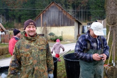 VÝLOV SPODNÍHO RYBNÍKA 25.3.2016