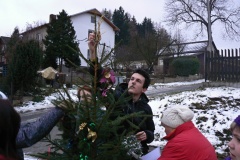 Rozsvícení stromečku v Myslotíně 8.12.2013