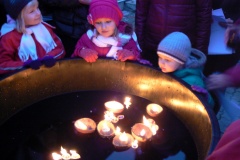 Rozsvícení stromečku v Myslotíně 8.12.2013