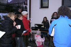 Rozsvícení stromečku v Myslotíně 8.12.2013