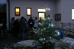 Rozsvícení stromečku v Myslotíně 8.12.2013