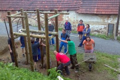 Stavba dětského hřiště 2010