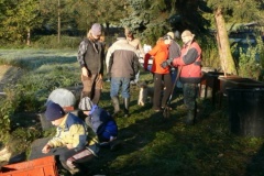 Výlov horního rybníka 15.10.2011