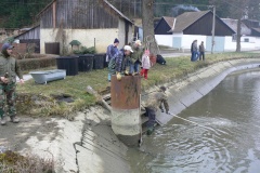 VÝLOV SPODNÍHO RYBNÍKA 25.3.2016